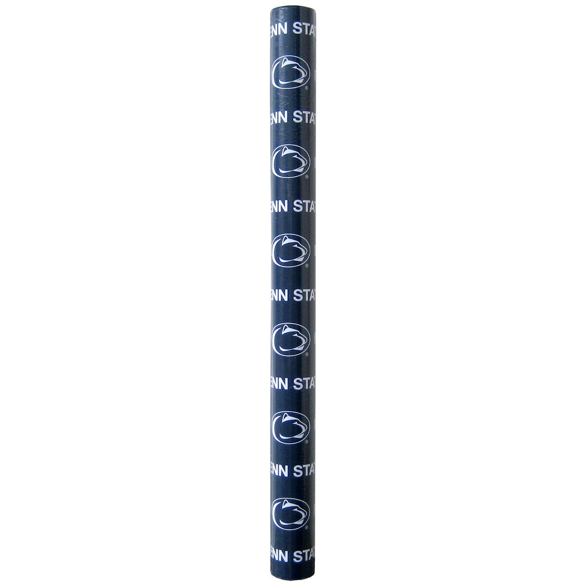 navy wrapping paper with repeating Penn State and Athletic Logo